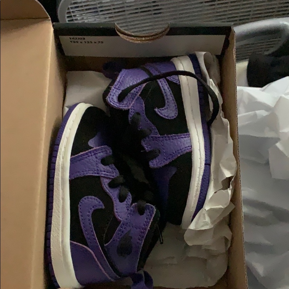 Grape Jordan 1s
